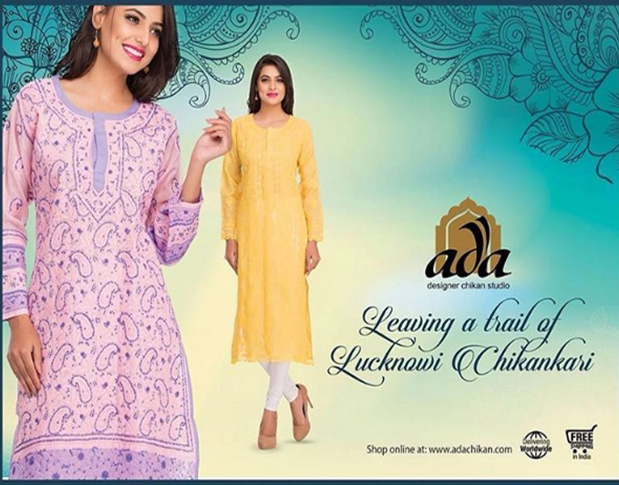Office wears with traditional twist Mauve and Mustard Kurtas 